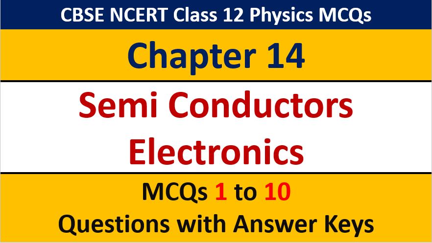 Read more about the article Dual Nature of Radiation CBSE Class 12 Physics MCQ Question with Answer Keys Solutions