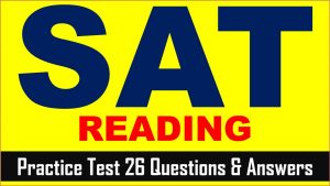 Read more about the article Princeton SAT Prep Online Course Book Review | Practice Test 26 AMBiPi