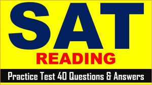 Read more about the article SAT Reading Practice Online Test 40 | SAT 2024 Online Tutor AMBiPi