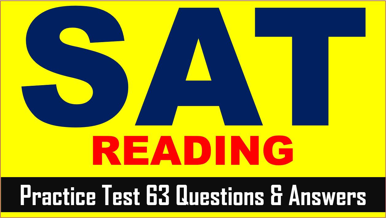 Read more about the article SAT Reading Section Practice Test 63 | SAT 2024 Online Tutor  AMBiPi