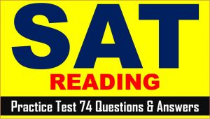 Read more about the article SAT Reading Sample Questions Test 74 | SAT 2023 Online Tutor AMBiPi