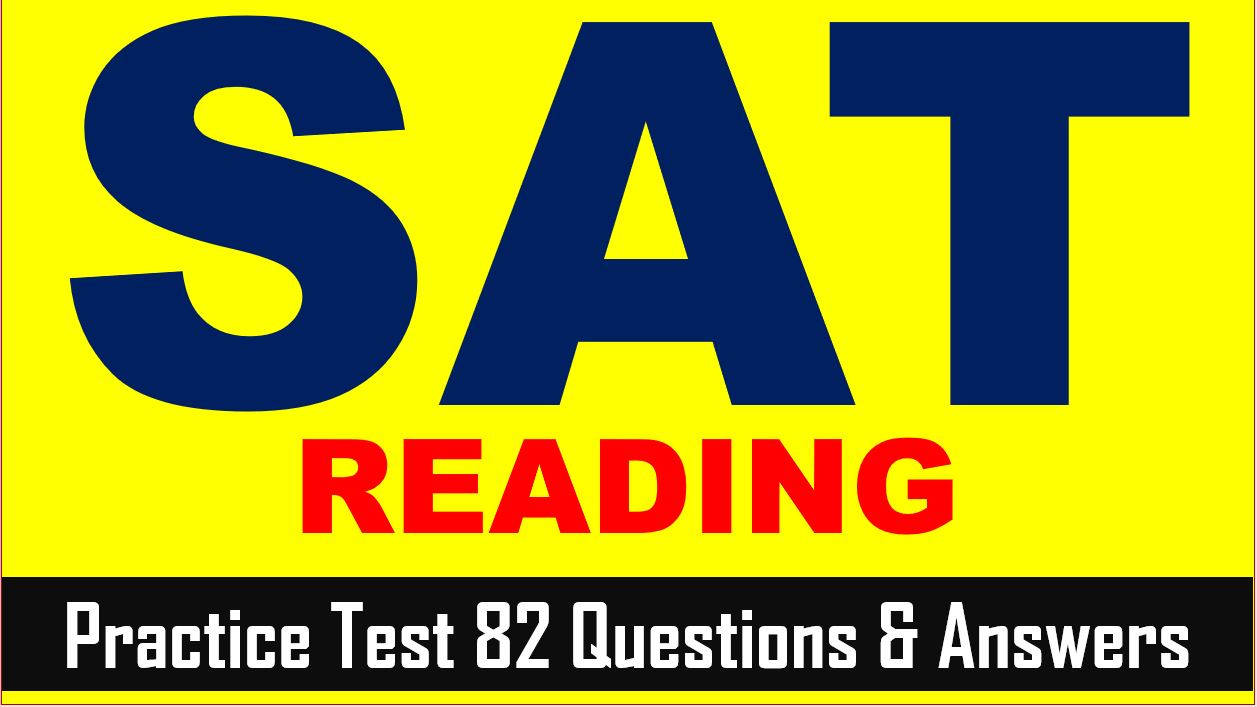 Read more about the article SAT Reading Practice Test 82 | SAT 2023 Online Tutor AMBiPi