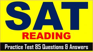 Read more about the article SAT Reading Comprehension Practice Test 85 | SAT 2023 Online Tutor AMBiPi