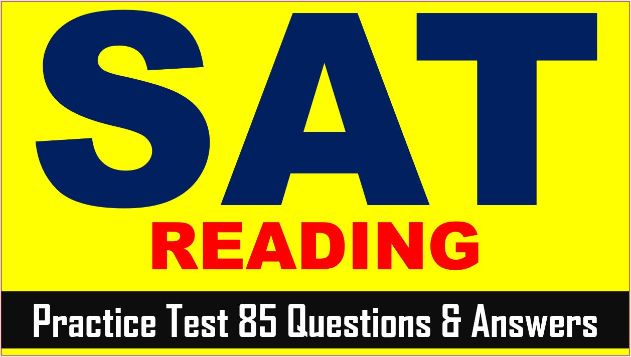 Read more about the article SAT Reading Comprehension Practice Test 85 | SAT 2022 Online Tutor AMBiPi