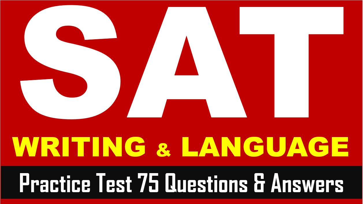 Read more about the article SAT Writing Practice Questions Paper 75 with Answer Keys AMBIPi