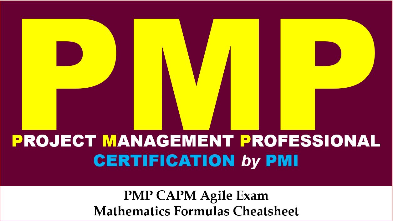 Read more about the article All PMP CAPM Exam EVM EAC Cost Math Formulas Cheat Sheet Study Guide PDF