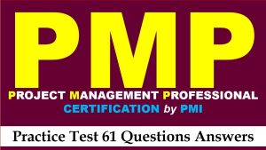 Read more about the article Free PMP Exam Practice Test 61 Questions And Solutions